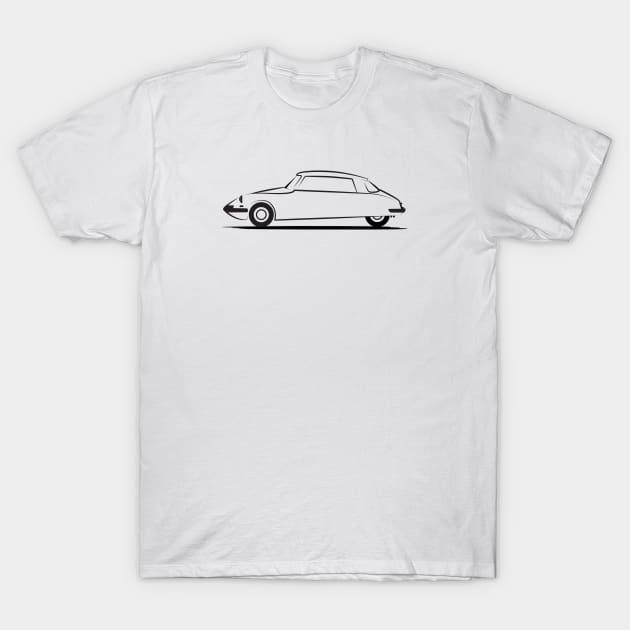 Citroen DS 19 T-Shirt by PauHanaDesign